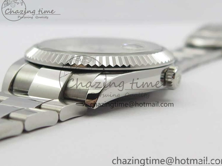 0406 Sporty DateJust 126334 SS Noob 1:1 904L Best Edition Blue Dial Diamond on Oyster Bracelet A 3164